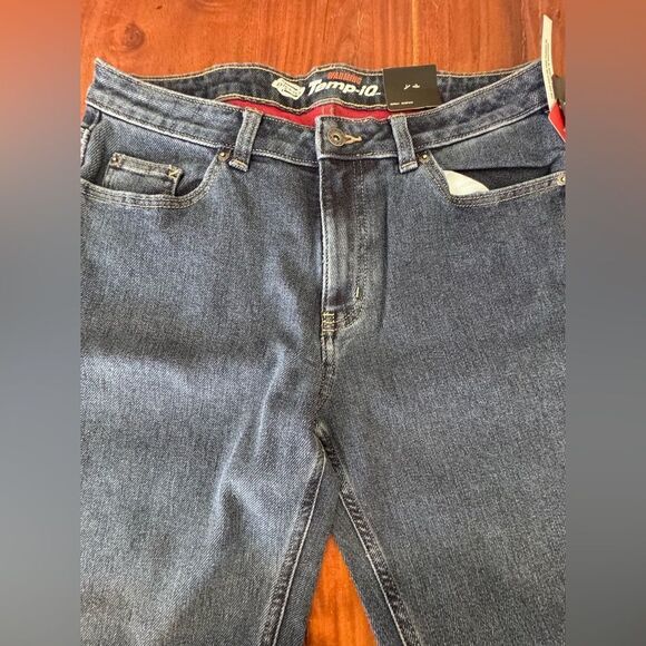 Women’s Dickies Cotton Flannel Lined Jeans size 8 - Picture 2 of 6